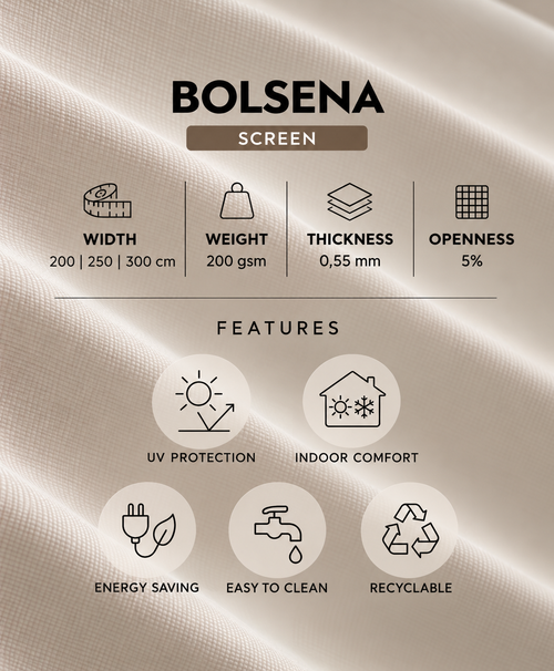 BOLSENA Stor Perde Kumaşları | Screen