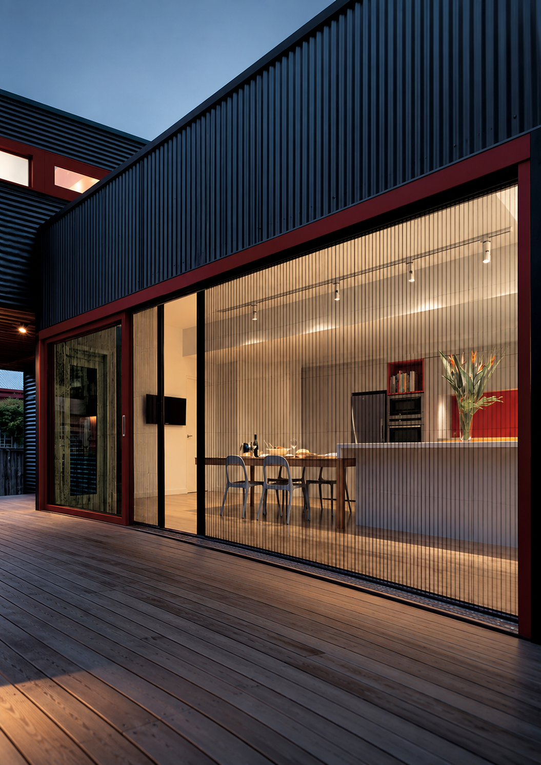 Pleated insect screen mesh for modern window and door systems